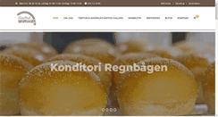 Desktop Screenshot of konditoriregnbagen.se